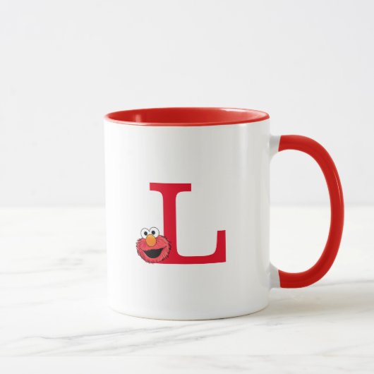 Mug Monster à la fin de cette histoire | Elmo Monogram (Droite)