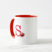Mug Monster à la fin de cette histoire | Elmo Monogram (Devant gauche)