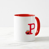 Mug Monster à la fin de cette histoire | Monogramme El (Devant droit)