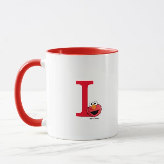 Mug Monster à la fin de cette histoire | Monogramme El (Gauche)