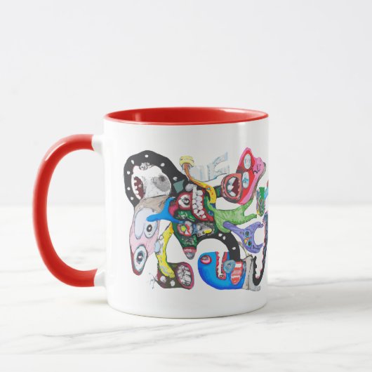 Mug Monster collage (Gauche)