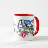 Mug Monster collage (Devant droit)