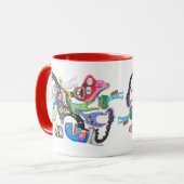 Mug Monster collage (Devant gauche)