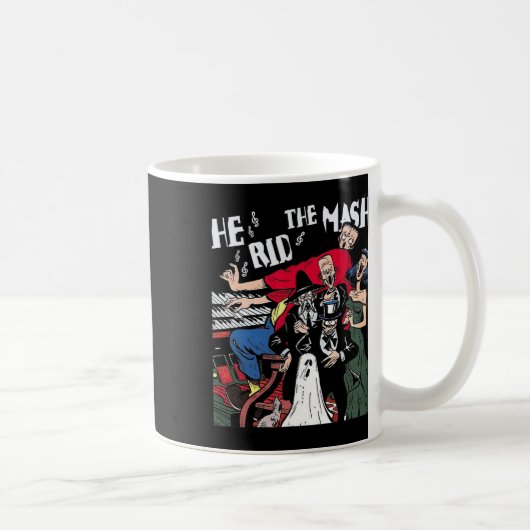 Mug Monster Mash Halloween Ghoul Ghost (Droite)