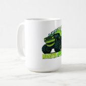 Mug Monster Truck Horror Flame (Devant gauche)