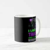 Mug Monster Trucks - I Like Big Trucks And I Cannot Li (Devant droit)
