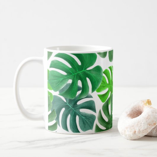 Mug Monstera (Avec donut)