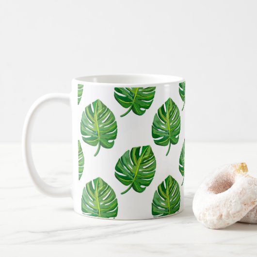 Mug Monstera (Avec donut)