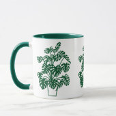Mug MONSTERA dans un pot (Gauche)