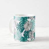 Mug Monstera Duo Tone : Tropiques minimes (Devant gauche)