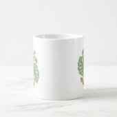 Mug Monstera esthétique et florales (Centre)