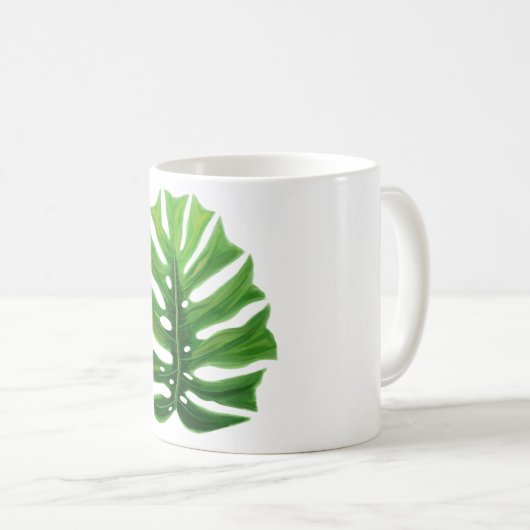 Mug Monstera Leaf (Devant droit)