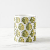 Mug Monstera Leaves - Green (Centre)
