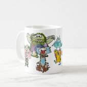 Mug Monstéréo Sept Monstars du dessin (Devant gauche)