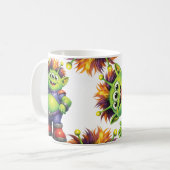 Mug Monstre 4 Cheveux (Devant gauche)