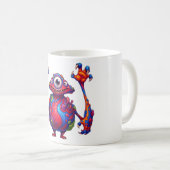 Mug Monstre aux reflets chromatiques (Devant droit)