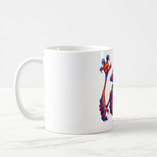 Mug Monstre aux reflets chromatiques (Gauche)