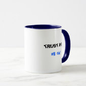 Mug Monstre bleu (Devant droit)