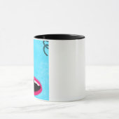 Mug monstre bleu clair (Centre)