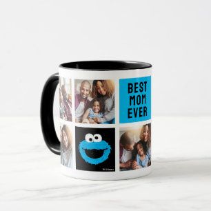 Mug Monstre Cookies de la rue Sesame   Maman Photo Col