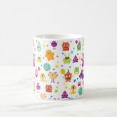 Mug Monstre costume mignon Motif de la fête d'Hallowee (Centre)