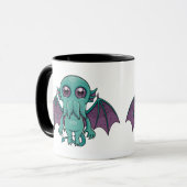 Mug Monstre Cthulhu, bébé mûr (Devant gauche)