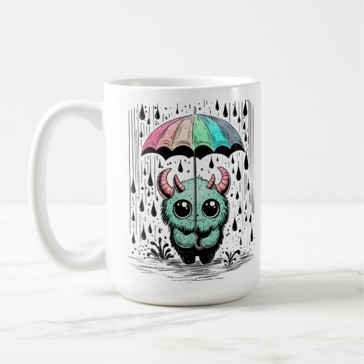 Mug Monstre dans la pluie (Gauche)