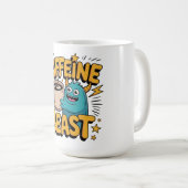 Mug Monstre de café (Devant droit)
