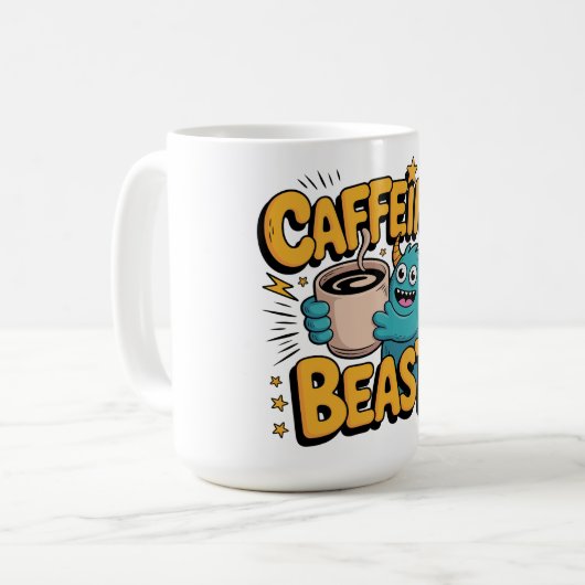 Mug Monstre de café (Devant gauche)