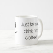 Mug Monstre de café (Devant droit)