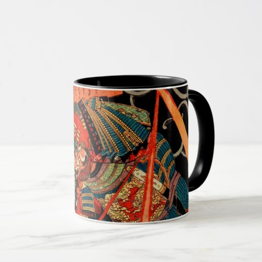 MUG MONSTRE DE COMBAT SAMURAI (Devant droit)