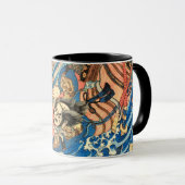 MUG MONSTRE DE COMBAT SAMURAI (Devant droit)