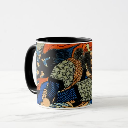 MUG MONSTRE DE COMBAT SAMURAI (Devant gauche)