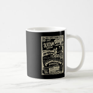 Mug Monstre de film d'horreur Mummy Dracula Werewolf F