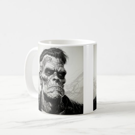 Mug monstre de Frankenstein (Devant gauche)