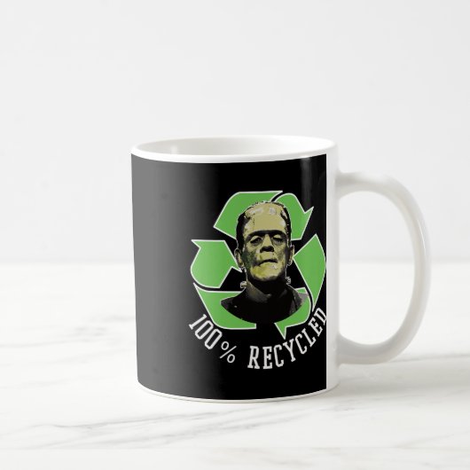 Mug Monstre de Frankenstein - 100% Recyclé S Funny Hal (Droite)