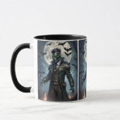 Mug Monstre de Frankenstein Steampunk Halloween (Gauche)