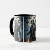 Mug Monstre de Frankenstein Steampunk Halloween (Devant gauche)