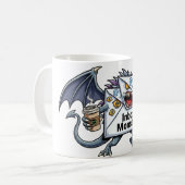 Mug Monstre de la Boîte de Réception Email en Surcharg (Devant gauche)