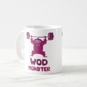 Mug Monstre de WOD (monstre mignon de bribe d'haltère) (Devant gauche)