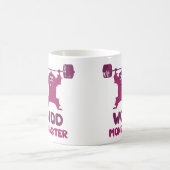 Mug Monstre de WOD (monstre mignon de bribe d'haltère) (Centre)