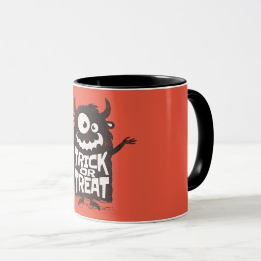 Mug Monstre d'Halloween (Devant droit)