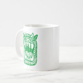 Mug Monstre d'horreur - Vert (Devant gauche)