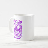 Mug Monstre d'horreur - violet (Devant gauche)