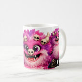 Mug Monstre Fluffskull (Devant droit)
