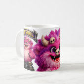 Mug Monstre Fluffskull (Devant gauche)