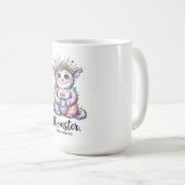 Mug Monstre maman. (Maman + Monstre) (Devant droit)