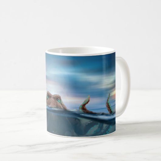 Mug Monstre marin de Kraken (Devant droit)