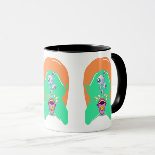 Mug monstre moche (Devant droit)
