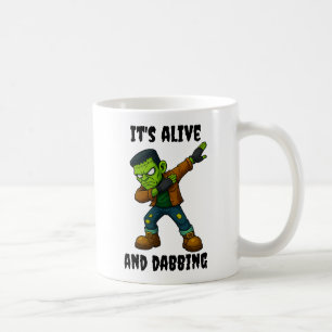 Mug Monstre pointu est vivant et dabs pour Halloween